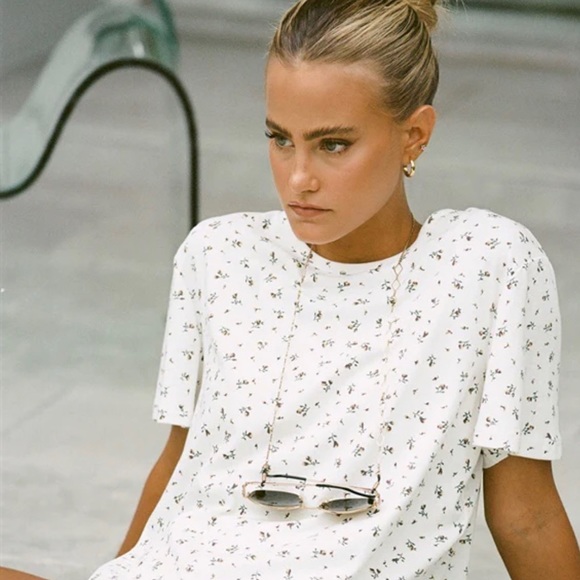 SABO Cotton blend fabric with a ditzy floral print- New no tags - Picture 3 of 6